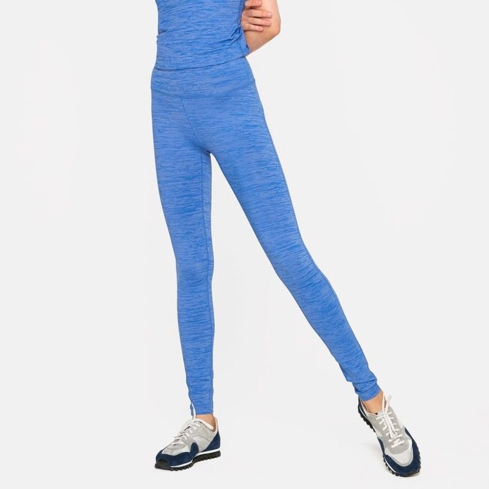 Outdoor voices tech sweat 3/4 blue legging